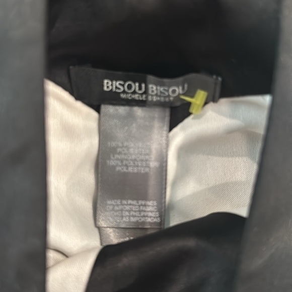 Bisou Bisou Black and White Business Dress Size 4 Elegant Women’s SKU #A007 - Picture 3 of 3